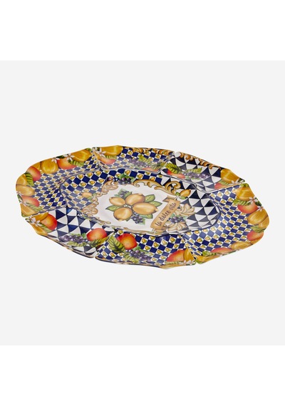 Mavi Melamin Meze Tabağı 7 Parça