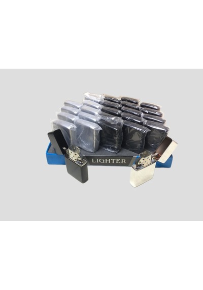 Tarzı Lighter Çakmak 25'li Paket Siyah