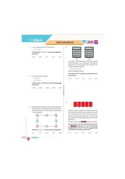 Aktif Öğrenme Yayınları Tyt Matematik Kuvvetlendiren Soru Bankası