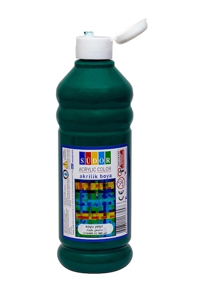 Südor Akrilik Boya Koyu Yeşil 500 Ml Sd1009-11