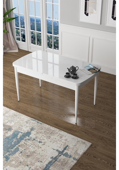 Canisa Concept Zen Serisi 80x132 Mdf Açılabilir Beyaz Masa Takımı Ve 4 Pembe Sandalye Masa Beyaz Sandalyeler Pembe Canisa Concept Zen Serisi 80x132 Mdf Açılabilir Beyaz Masa Takımı Ve 4 Pembe Sandalye Masa Beyaz Sandalyeler Pembe
