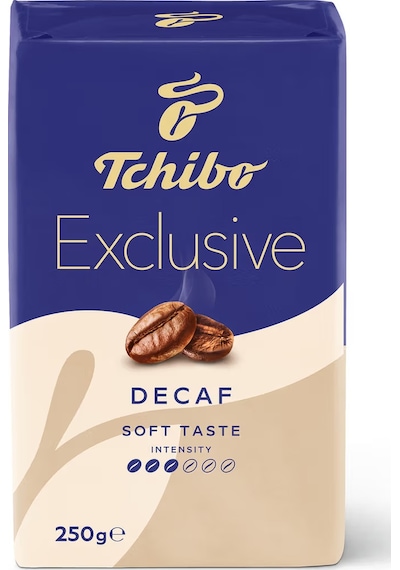 Tchibo Exclusive Decaf Kafeinsiz Öğütülmüş Filtre Kahve 250 G