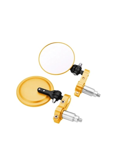 Motosiklet Gidon Aynası Unıversal Model Katlanabilir Kadem Ayarlı Ayna Motor Gidon Aynası Çok Renkli 93057840
