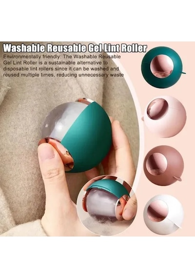 Elbise Tiftik Çıkarıcı Top Yeşil