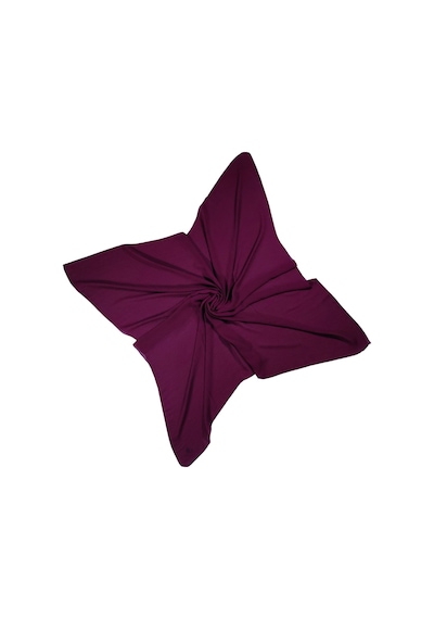 Mim Eşarp Mısırlı Eşarpları Aerobin Jazz Caz Eşarp 110x110 Cm Bordo