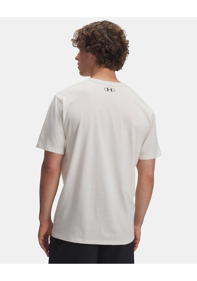 Under Armour Ua Project Rock Brahma Bull Kısa Kollu T-shirt-31727 Ekru-siyah