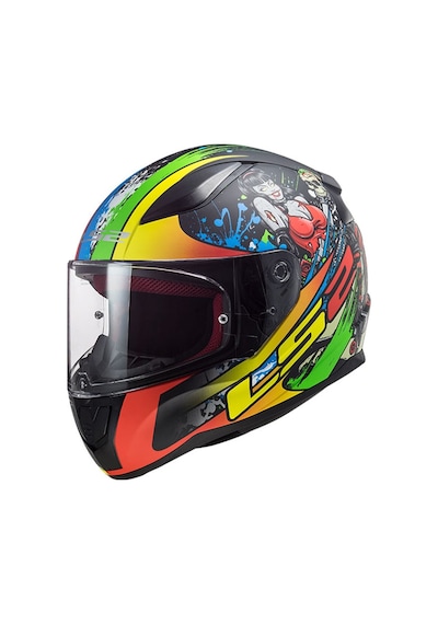 Ls2 Rapid Fiesty Mat Siyah Kask 464331194