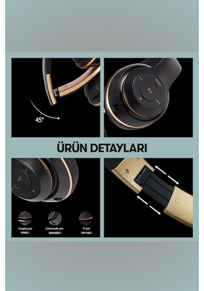 True Wireless BH43 Kulaküstü Bluetooth Kulaklık