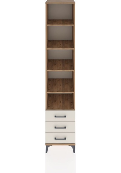 Hyperion Dolap 5 Raflı 3 Çekmeceli 44x44x221 Çam-aytaşı Atlas Çam
