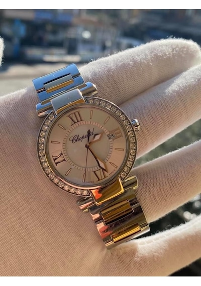 Chopard Imperiale Pırlantalı Altın Çelik Kadın Kol Saati