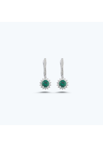 Altınbaş Yeşil Taşlı Altın Üçlü Set Autk0036-b-24627-y-set