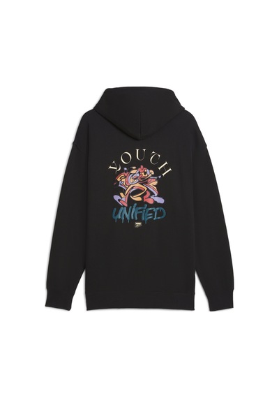 Puma Downtown Graphic Hoodie Siyah Erkek Sweatshirt