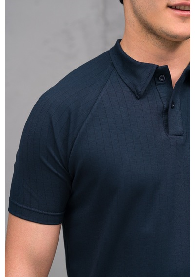 Mass Plus Regular Fit Likralı Kendinden Çizgili Yarım Baggy Pantolonlu T-shirt Takım Lacivert Mass Plus Regular Fit Likralı Kendinden Çizgili Yarım Baggy Pantolonlu T-shirt Takım Lacivert