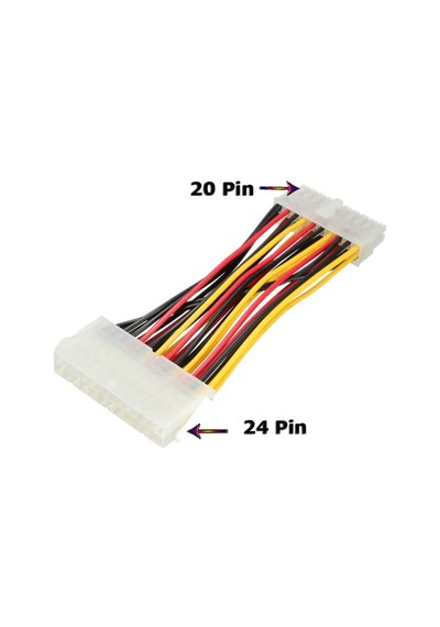 24 Pin 20 Pin Atx Power Dişi Erkek Dönüştürücü
