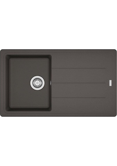 Franke Bfg 611 Granit Slate Grey Evye, Active Plus Doccia Krom Spiralli Armatür Seti Gri