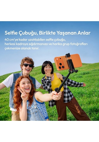 Ulanzi Jj21 Mini 3 İn 1 Selfie Monopod Telefon Tutucu Tripod Ve Kumandalı Grip - T184