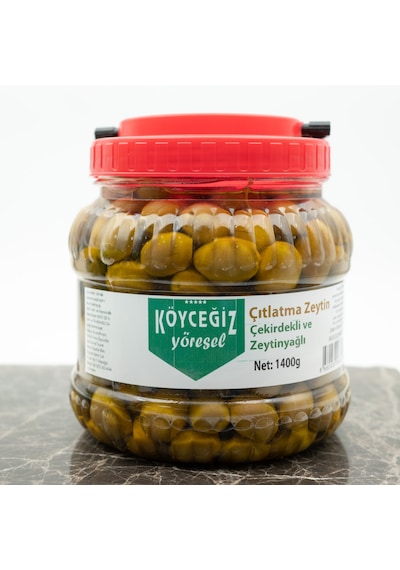 Köyceğiz Yöresel Çıtlatma Zeytin 1400 G