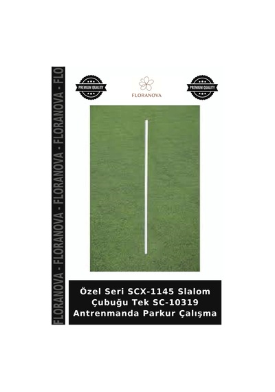 Özel Seri Scx-1145 Slalom Çubuğu Tek Sc-10319 Antrenmanda Parkur Çalışma Belirtilmemiş