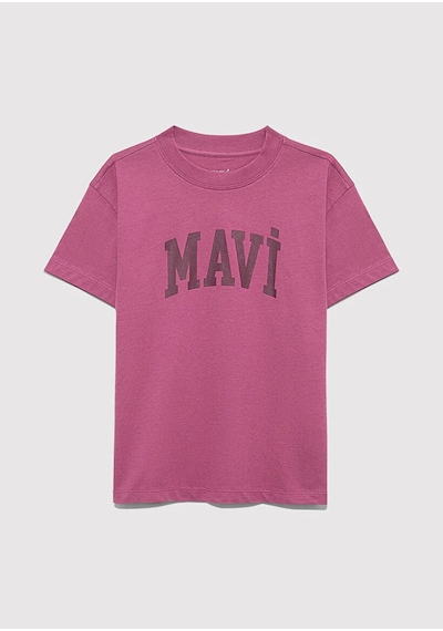 Mavi Logo Baskılı Mor Kız Çocuk M7610385-70651 Mor