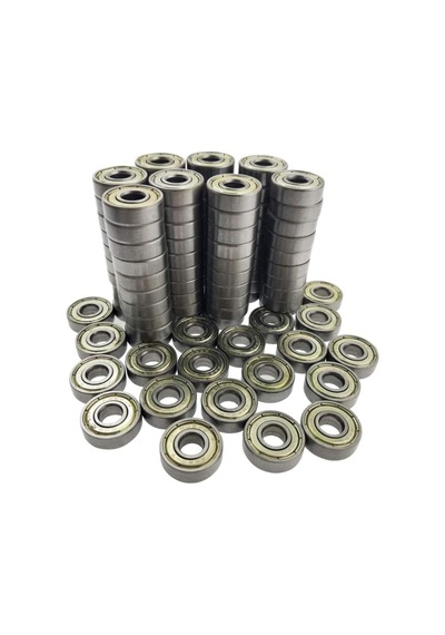 Dünya Magnet 50 Adet 608zz Rulman - Metal Mühürlü Çok Amaçlı Bilye Rulman - 8x22x7 Ölçülerinde Diğer