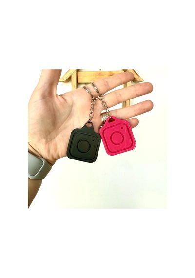 Nfc Anahtarlık - İnstagram Anahtarlık Pembe Model 2 3,5 Cm