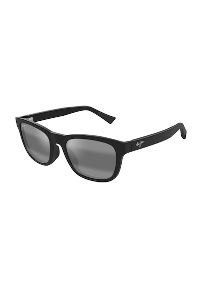 Maui Jim Mj 0617s 001 02 54 Polarize Erkek Kare Siyah Kemik Güneş Gözlüğü Siyah