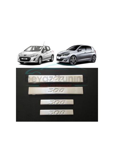 Peugeot 308 Kapı Eşiği Kromu Nikelajı