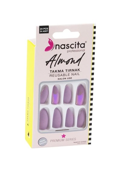 Nascita 24'lü Renkli Tırnak Almond 00152