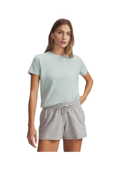 A1383648-477 Under Armour Ua Rival Core Ss Kadın T-shirt Mavi A1383648-477