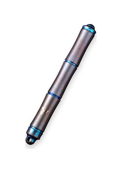 We Kamp Knife Blue Syrinx Titanium Pen Taktik Kalem Mavi