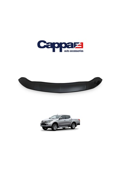 Cappafe Mitsubishi L200 Ön Kaput Koruma Rüzgarlık 4Mm Abs 15-1
