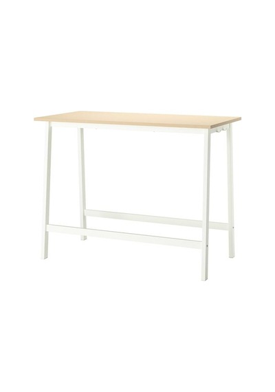 Ikea Mıttzon Çalışma Masası Tablası, Huş Kaplama, 140x68 Cm Çok Renkli Ikea Mıttzon Çalışma Masası Tablası, Huş Kaplama, 140x68 Cm Çok Renkli