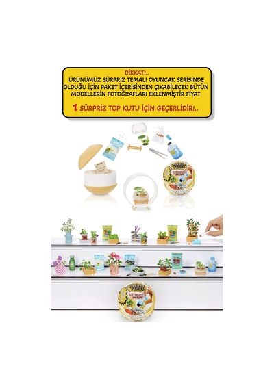 Sürpriz Miniverse Mini Doğa Serisi Seri- 2 - 1 Top Paket Geliyor ...