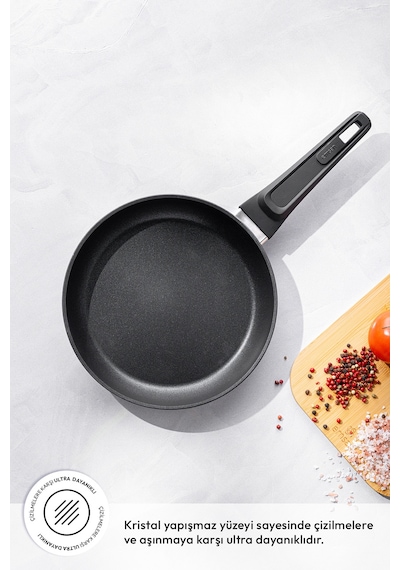 Emsan Diamente Tava 24 Cm Siyah