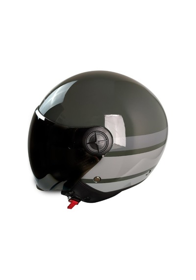 Fx101 Nardo Silver Motosiklet Kaskı Yarım Açık Motorcu Kask Çok Renkli