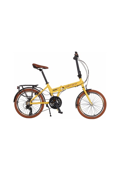 Carraro Flexi 121 Vb V Fren Shimano 21 Vites Katlanır Bisiklet Sarı Bakır - Sarı - Siyah