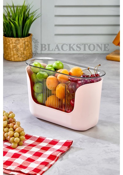Vivart Fblackstone Sakura Süzgeçli Mutfak Düzenleme Ve Saklama Süzgeç Pembe