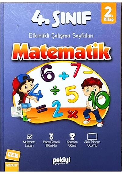 4.sınıf Etkinlikli Çalışma Seti 5 Kitap Toplam 792 Sayfa