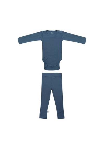 Owli Modal Bebek Takım Mavi 001