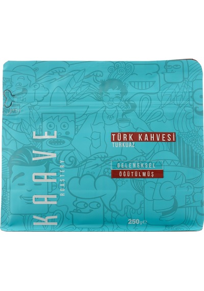Kaave Roastery Öğütülmüş Türk Kahvesi Turkuaz 250 G