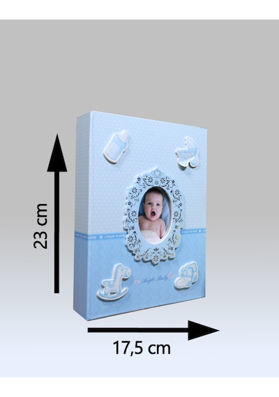Nurcan Foto NRCN-1B46200 10 x 15 CM 200'lük Bebek Fotoğraf Albümü