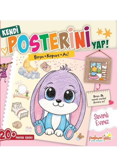 Kendi Posterini Yap Boya Kopart As Sevimli Evimiz - Aıaı-898237