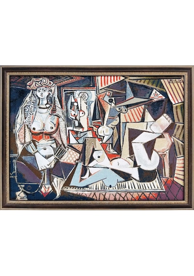 Sanatsal Seri-4 Dokuma Goblen Tablo-Picasso