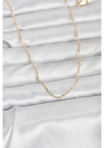 14k Gold Renk Burgu 60 Cm Kadın Kolye Cm Renkli 81684570