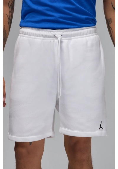 Nike Jordan Brooklyn Fleece Men's Shorts Erkek Pamuklu Şort Beyaz Beyaz