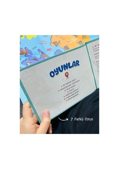 Genel Ve Dikkat Oyunları - Dünya Varmış Seti 7 Farklı Oyun