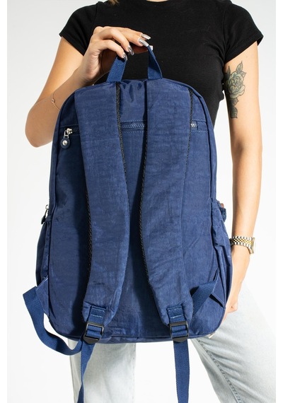 Ultra Hafif Çok Cepli Su Geçirmez Sırt Çantası Unisex Laci Model: 571-1d - Lacivert