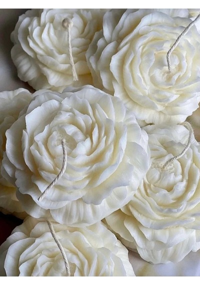 Bernami Mum Pinterest Dekoratif Şakayık Çiçeği Kokulu Mum 2'li Diğer