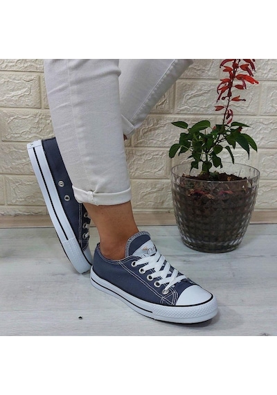 Fiyra 554 Füme Kısa Unisex Sneaker Keten Spor Ayakkabı 001