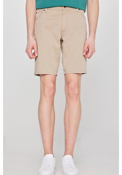 Wrangler Erkek 5 Cep Non Denim Şort Camel